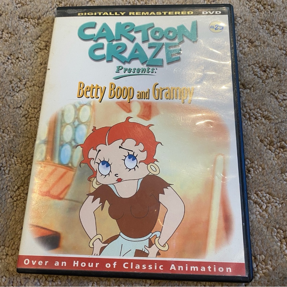 FREE DVD, Cartoon Craze Vol. 25 Presents: Betty Boop and Grampy